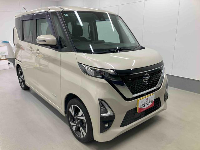 ルークスハイウェイスター　Ｇターボプロパイロットエディション衝突被害軽減ブレーキ　横滑り防止装置　４ＷＤ　アイドリングストップ　ステアリングスイッチ　オートライト　キーフリーシステム　オートエアコン　社外ナビ　パノラマカメラ　ＥＴＣ　マット　バイザー（岐阜県）の中古車