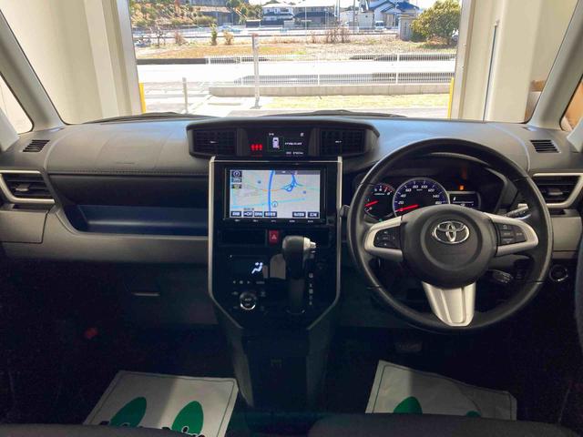 タンクカスタムＧ−Ｔ衝突被害軽減ブレーキ　横滑り防止装置　アイドリングストップ　ステアリングスイッチ　オートライト　キーフリーシステム　オートエアコン　ナビ　バックカメラ　ＥＴＣ　マット　バイザー（岐阜県）の中古車