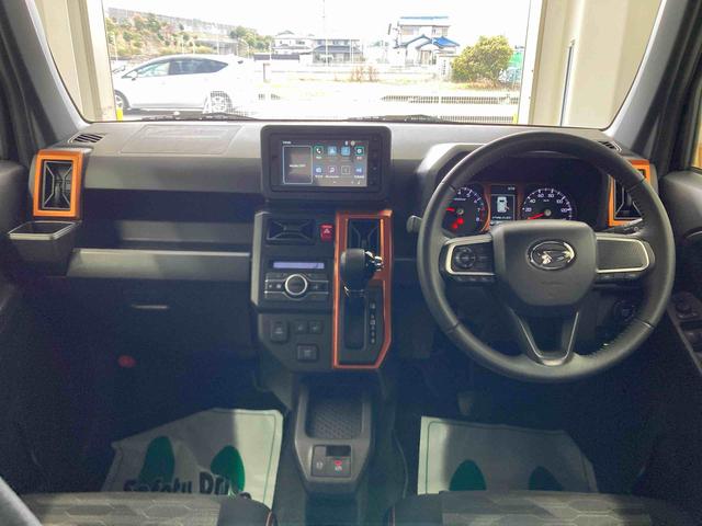 タフトＧ衝突被害軽減ブレーキ　横滑り防止装置　４ＷＤ　オートハイビーム　アイドリングストップ　ステアリングスイッチ　キーフリー　ディスプレイオーディオ　パノラマカメラ　マット　バイザー　社外ドラレコ（岐阜県）の中古車