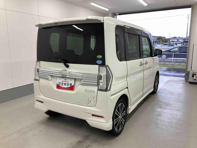 タントカスタムＲＳ　トップエディションリミテッドＳＡIII衝突被害軽減ブレーキ　横滑り防止装置　オートハイビーム　アイドリングストップ　ステアリングスイッチ　オートライト　キーフリー　オートエアコン　ナビ　ドラレコ　パノラマカメラ　ＥＴＣ　マット　バイザー（岐阜県）の中古車