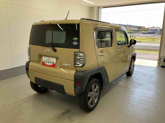 タフトＧターボ衝突被害軽減ブレーキ　横滑り防止装置　オートハイビーム　アイドリングストップ　ステアリングスイッチ　オートライト　キーフリーシステム　オートエアコン　ナビ　バックカメラ　ＥＴＣ　マット　バイザー（岐阜県）の中古車