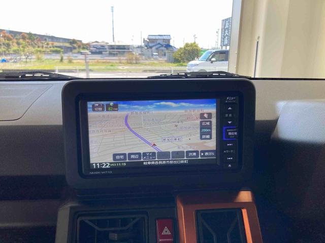 タフトＧターボ衝突被害軽減ブレーキ　横滑り防止装置　オートハイビーム　アイドリングストップ　ステアリングスイッチ　オートライト　キーフリーシステム　オートエアコン　ナビ　バックカメラ　ＥＴＣ　マット　バイザー（岐阜県）の中古車