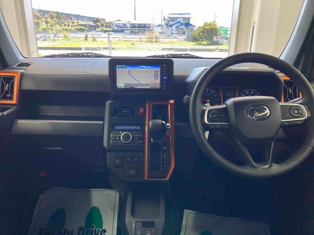 タフトＧターボ衝突被害軽減ブレーキ　横滑り防止装置　オートハイビーム　アイドリングストップ　ステアリングスイッチ　オートライト　キーフリーシステム　オートエアコン　ナビ　バックカメラ　ＥＴＣ　マット　バイザー（岐阜県）の中古車