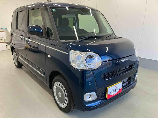 ムーヴキャンバスセオリーG衝突被害軽減ブレーキ 横滑り防止装置 オートハイビーム アイドリングストップ ステアリングスイッチ オートライト キーフリーシステム オートエアコン ナビ ドラレコ パノラマカメラ ETC マット(岐阜県)の中古車