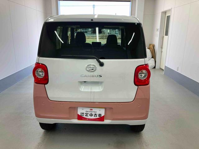 ムーヴキャンバスストライプスＧ衝突被害軽減ブレーキ　横滑り防止装置　オートハイビーム　アイドリングストップ　ステアリングスイッチ　オートライト　キーフリーシステム　オートエアコン　パノラマカメラ（岐阜県）の中古車