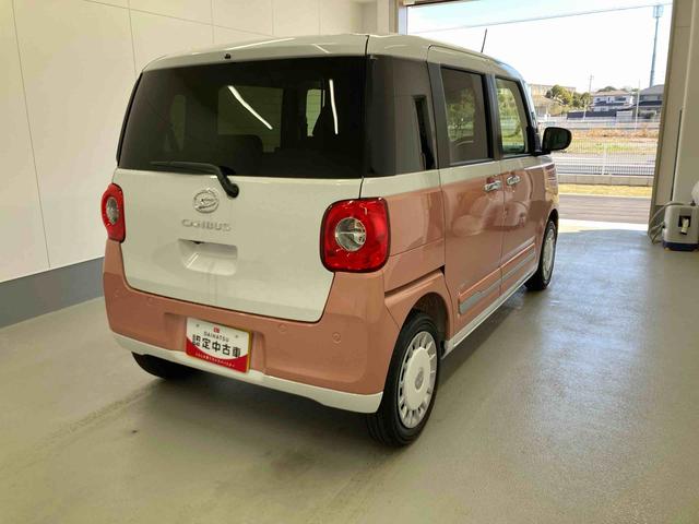 ムーヴキャンバスストライプスＧ衝突被害軽減ブレーキ　横滑り防止装置　オートハイビーム　アイドリングストップ　ステアリングスイッチ　オートライト　キーフリーシステム　オートエアコン　パノラマカメラ（岐阜県）の中古車