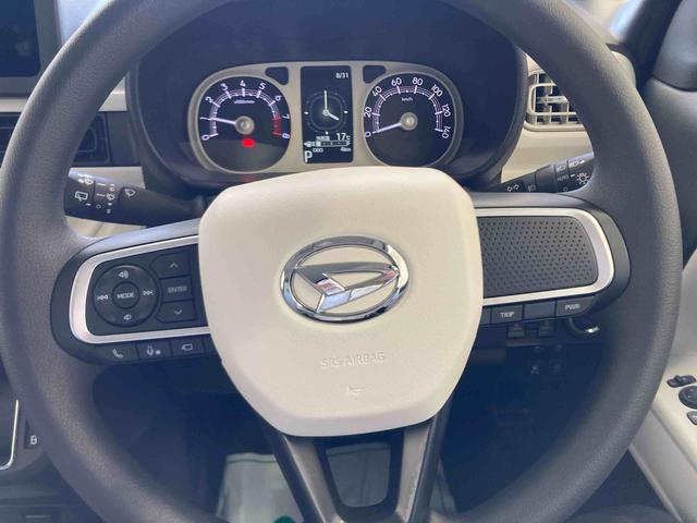 ムーヴキャンバスストライプスＧ衝突被害軽減ブレーキ　横滑り防止装置　オートハイビーム　アイドリングストップ　ステアリングスイッチ　オートライト　キーフリーシステム　オートエアコン　パノラマカメラ（岐阜県）の中古車