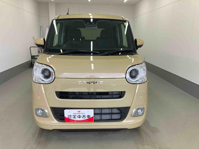 ムーヴキャンバスセオリーGターボ衝突被害軽減ブレーキ 横滑り防止装置 オートハイビーム アイドリングストップ ステアリングスイッチ オートライト キーフリーシステム オートエアコン パノラマカメラ(岐阜県)の中古車