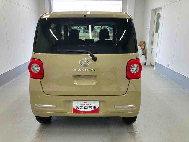 ムーヴキャンバスセオリーGターボ衝突被害軽減ブレーキ 横滑り防止装置 オートハイビーム アイドリングストップ ステアリングスイッチ オートライト キーフリーシステム オートエアコン パノラマカメラ(岐阜県)の中古車