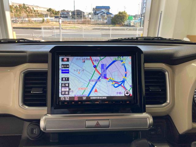 クロスビーハイブリッドＭＺ衝突被害軽減ブレーキ　横滑り防止装置　オートハイビーム　アイドリングストップ　ステアリングスイッチ　オートライト　キーフリー　オートエアコン　ナビ　ドラレコ　パノラマカメラ　ＥＴＣ　マット　バイザー（岐阜県）の中古車