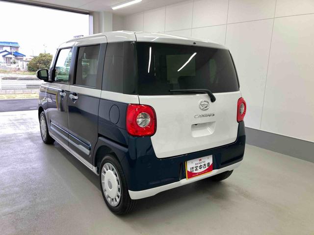 ムーヴキャンバスストライプスＧ衝突被害軽減ブレーキ　横滑り防止装置　オートハイビーム　アイドリングストップ　ステアリングスイッチ　オートライト　キーフリーシステム　オートエアコン　パノラマカメラ（岐阜県）の中古車