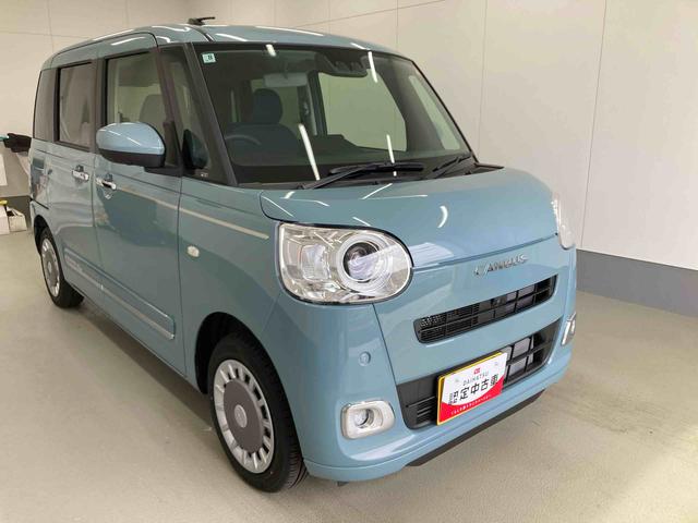 ムーヴキャンバスセオリーＧ衝突被害軽減ブレーキ　横滑り防止装置　オートハイビーム　アイドリングストップ　ステアリングスイッチ　オートライト　キーフリーシステム　オートエアコン　パノラマカメラ（岐阜県）の中古車