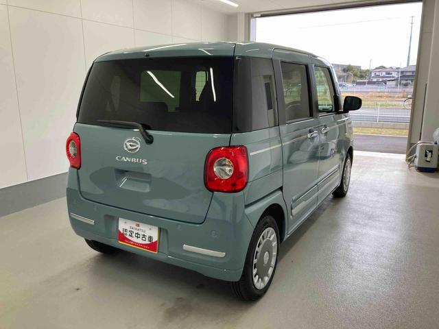 ムーヴキャンバスセオリーＧ衝突被害軽減ブレーキ　横滑り防止装置　オートハイビーム　アイドリングストップ　ステアリングスイッチ　オートライト　キーフリーシステム　オートエアコン　パノラマカメラ（岐阜県）の中古車