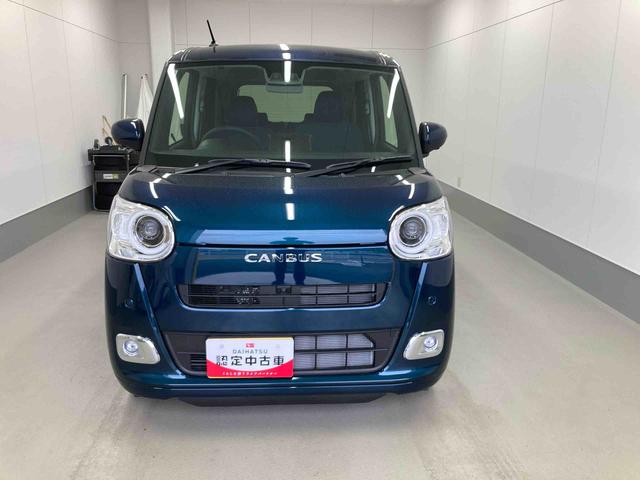 ムーヴキャンバスセオリーＧ衝突被害軽減ブレーキ　横滑り防止装置　オートハイビーム　アイドリングストップ　ステアリングスイッチ　オートライト　キーフリーシステム　オートエアコン　パノラマカメラ（岐阜県）の中古車