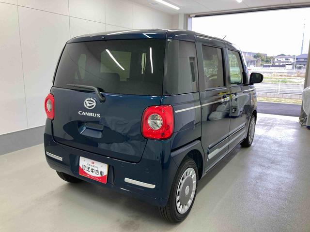 ムーヴキャンバスセオリーＧ衝突被害軽減ブレーキ　横滑り防止装置　オートハイビーム　アイドリングストップ　ステアリングスイッチ　オートライト　キーフリーシステム　オートエアコン　パノラマカメラ（岐阜県）の中古車