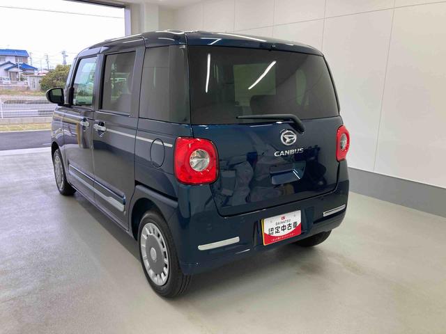 ムーヴキャンバスセオリーＧ衝突被害軽減ブレーキ　横滑り防止装置　オートハイビーム　アイドリングストップ　ステアリングスイッチ　オートライト　キーフリーシステム　オートエアコン　パノラマカメラ（岐阜県）の中古車