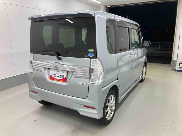 タントカスタムＸ　ＳＡIII衝突被害軽減ブレーキ　横滑り防止装置　オートハイビーム　アイドリングストップ　オートライト　キーフリーシステム　オートエアコン　社外ナビ　バックカメラ　ＥＴＣ　マット　バイザー（岐阜県）の中古車