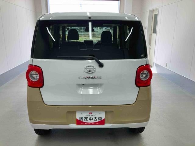 ムーヴキャンバスストライプスＧ衝突被害軽減ブレーキ　横滑り防止装置　オートハイビーム　アイドリングストップ　ステアリングスイッチ　オートライト　キーフリーシステム　オートエアコン　パノラマカメラ（岐阜県）の中古車