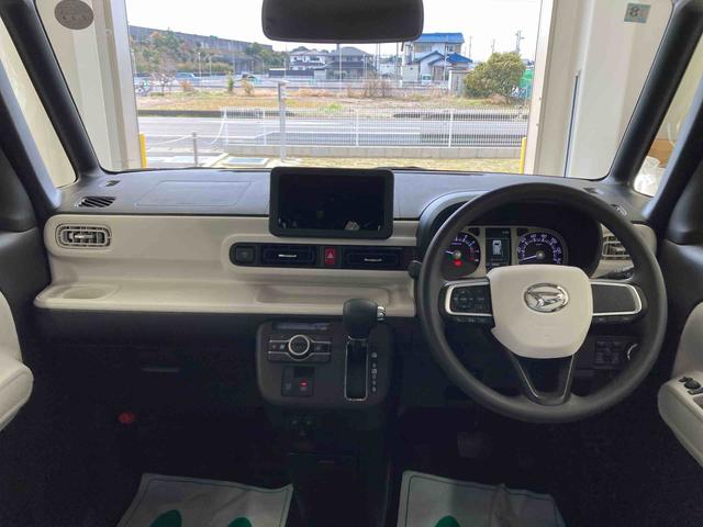 ムーヴキャンバスストライプスＧ衝突被害軽減ブレーキ　横滑り防止装置　オートハイビーム　アイドリングストップ　ステアリングスイッチ　オートライト　キーフリーシステム　オートエアコン　パノラマカメラ（岐阜県）の中古車