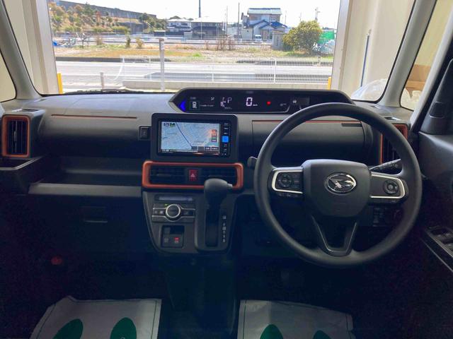 タントファンクロスリミテッド衝突被害軽減ブレーキ　横滑り防止装置　オートハイビーム　アイドリングストップ　ステアリングスイッチ　オートライト　キーフリーシステム　オートエアコン　ナビ　ドラレコ　パノラマカメラ　ＥＴＣ（岐阜県）の中古車