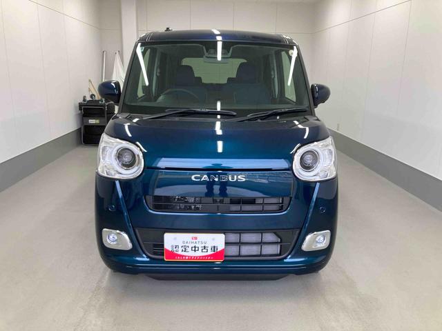 ムーヴキャンバスセオリーGターボ衝突被害軽減ブレーキ 横滑り防止装置 4WD オートハイビーム アイドリングストップ ステアリングスイッチ オートライト キーフリーシステム オートエアコン パノラマカメラ(岐阜県)の中古車