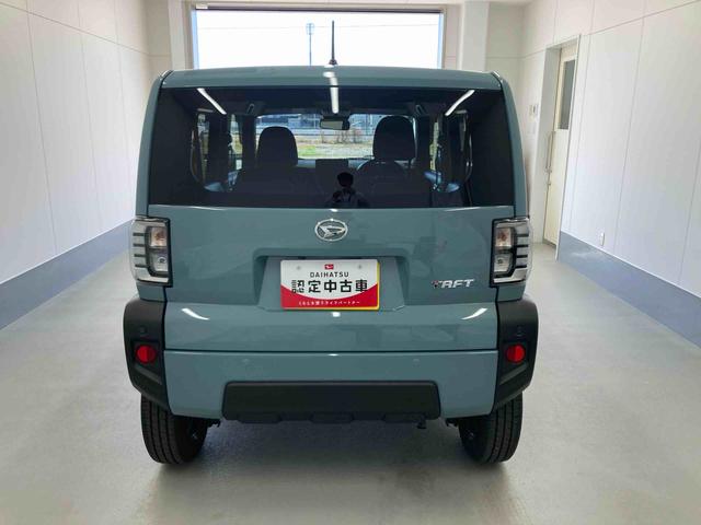 タフトＸ衝突被害軽減ブレーキ　横滑り防止装置　オートハイビーム　アイドリングストップ　ステアリングスイッチ　オートライト　キーフリーシステム　オートエアコン　パノラマカメラ　マット　バイザー（岐阜県）の中古車