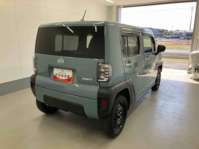 タフトＸ衝突被害軽減ブレーキ　横滑り防止装置　オートハイビーム　アイドリングストップ　ステアリングスイッチ　オートライト　キーフリーシステム　オートエアコン　パノラマカメラ　マット　バイザー（岐阜県）の中古車