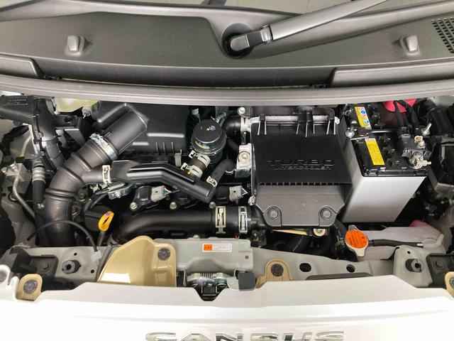 ムーヴキャンバスストライプスＧターボ衝突被害軽減ブレーキ　横滑り防止装置　オートハイビーム　アイドリングストップ　ステアリングスイッチ　オートライト　キーフリーシステム　オートエアコン　パノラマカメラ（岐阜県）の中古車