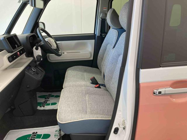 ムーヴキャンバスストライプスGターボ衝突被害軽減ブレーキ 横滑り防止装置 オートハイビーム アイドリングストップ ステアリングスイッチ オートライト キーフリーシステム オートエアコン パノラマカメラ(岐阜県)の中古車