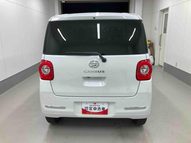 ムーヴキャンバスセオリーGターボ衝突被害軽減ブレーキ 横滑り防止装置 オートハイビーム アイドリングストップ ステアリングスイッチ オートライト キーフリーシステム オートエアコン ディスプレイオーディオ バックカメラ(岐阜県)の中古車