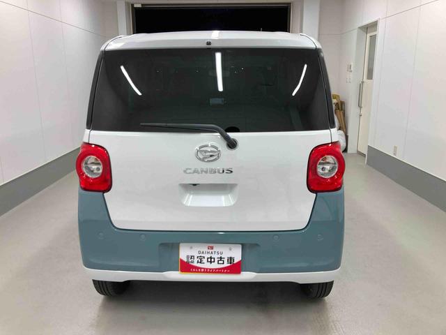 ムーヴキャンバスストライプスＧターボ衝突被害軽減ブレーキ　横滑り防止装置　オートハイビーム　アイドリングストップ　ステアリングスイッチ　オートライト　キーフリーシステム　オートエアコン　ナビ　ドラレコ　パノラマカメラ　ＥＴＣ　マット（岐阜県）の中古車