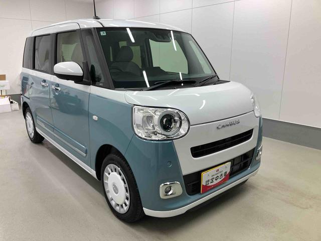 ムーヴキャンバスストライプスＧターボ衝突被害軽減ブレーキ　横滑り防止装置　オートハイビーム　アイドリングストップ　ステアリングスイッチ　オートライト　キーフリーシステム　オートエアコン　ナビ　ドラレコ　パノラマカメラ　ＥＴＣ　マット（岐阜県）の中古車