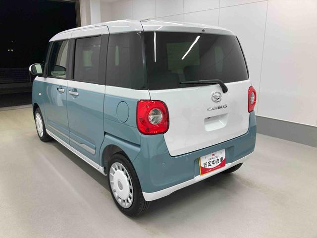 ムーヴキャンバスストライプスＧターボ衝突被害軽減ブレーキ　横滑り防止装置　オートハイビーム　アイドリングストップ　ステアリングスイッチ　オートライト　キーフリーシステム　オートエアコン　ナビ　ドラレコ　パノラマカメラ　ＥＴＣ　マット（岐阜県）の中古車