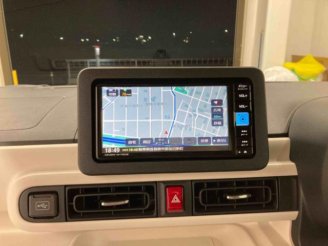 ムーヴキャンバスストライプスＧターボ衝突被害軽減ブレーキ　横滑り防止装置　オートハイビーム　アイドリングストップ　ステアリングスイッチ　オートライト　キーフリーシステム　オートエアコン　ナビ　ドラレコ　パノラマカメラ　ＥＴＣ　マット（岐阜県）の中古車