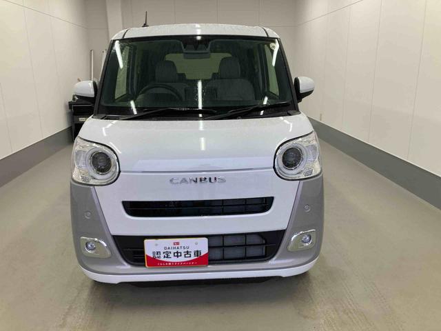 ムーヴキャンバスストライプスＧ衝突被害軽減ブレーキ　横滑り防止装置　４ＷＤ　オートハイビーム　アイドリングストップ　ステアリングスイッチ　オートライト　キーフリーシステム　オートエアコン　ディスプレイオーディオ　バックカメラ（岐阜県）の中古車