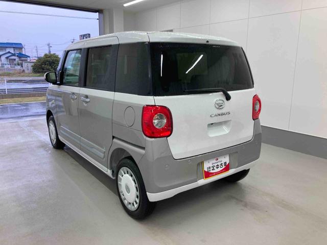 ムーヴキャンバスストライプスＧ衝突被害軽減ブレーキ　横滑り防止装置　４ＷＤ　オートハイビーム　アイドリングストップ　ステアリングスイッチ　オートライト　キーフリーシステム　オートエアコン　ディスプレイオーディオ　バックカメラ（岐阜県）の中古車