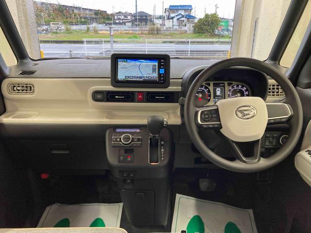 ムーヴキャンバスストライプスＧ衝突被害軽減ブレーキ　横滑り防止装置　オートハイビーム　アイドリングストップ　ステアリングスイッチ　オートライト　キーフリーシステム　オートエアコン　ナビ　ドラレコ　パノラマカメラ　ＥＴＣ　マット（岐阜県）の中古車