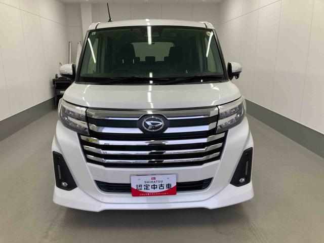 トールカスタムＧ衝突被害軽減ブレーキ　横滑り防止装置　オートハイビーム　アイドリングストップ　ステアリングスイッチ　　キーフリー　オートエアコン　モニター付オーディオ　バックカメラ　ドラレコ　ＥＴＣ　マット　バイザー（岐阜県）の中古車