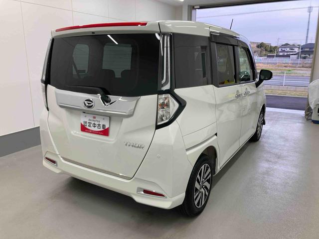 トールカスタムＧ衝突被害軽減ブレーキ　横滑り防止装置　オートハイビーム　アイドリングストップ　ステアリングスイッチ　　キーフリー　オートエアコン　モニター付オーディオ　バックカメラ　ドラレコ　ＥＴＣ　マット　バイザー（岐阜県）の中古車