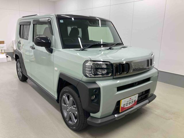 タフトＧ　ダーククロムベンチャー衝突被害軽減ブレーキ　横滑り防止装置　オートハイビーム　アイドリングストップ　ステアリングスイッチ　オートライト　キーフリーシステム　オートエアコン　パノラマカメラ　マット　バイザー（岐阜県）の中古車