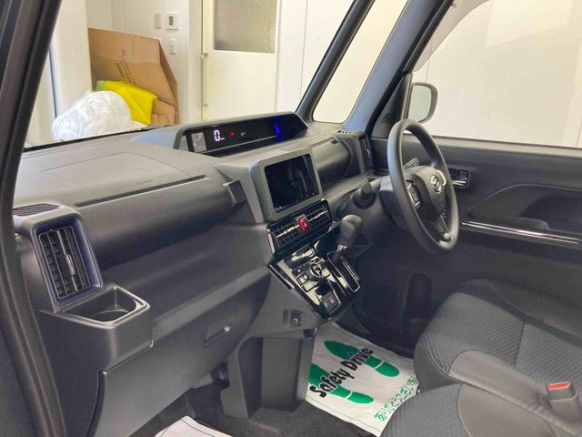 タントカスタムＸ衝突被害軽減ブレーキ　横滑り防止装置　オートハイビーム　アイドリングストップ　ステアリングスイッチ　オートライト　キーフリーシステム　オートエアコン　パノラマカメラ　マット　バイザー（岐阜県）の中古車