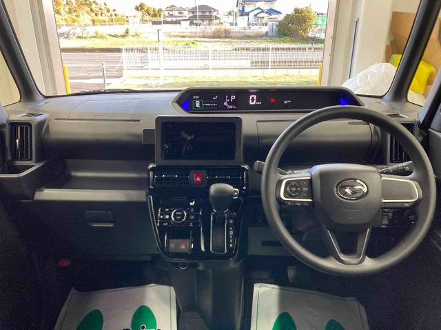 タントカスタムＸ衝突被害軽減ブレーキ　横滑り防止装置　オートハイビーム　アイドリングストップ　ステアリングスイッチ　オートライト　キーフリーシステム　オートエアコン　パノラマカメラ　マット　バイザー（岐阜県）の中古車