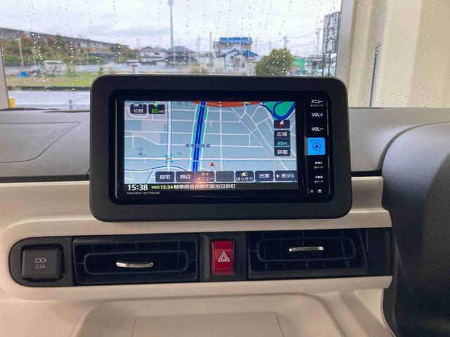 ムーヴキャンバスストライプスＧ衝突被害軽減ブレーキ　横滑り防止装置　４ＷＤ　オートハイビーム　アイドリングストップ　ステアリングスイッチ　オートライト　キーフリー　オートエアコン　ナビ　ドラレコ　パノラマカメラ　ＥＴＣ　マット（岐阜県）の中古車