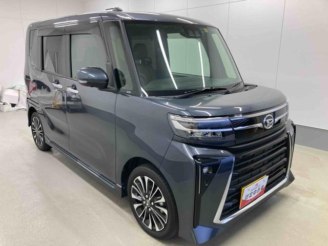 タントカスタムＲＳ衝突被害軽減ブレーキ　横滑り防止装置　オートハイビーム　アイドリングストップ　ステアリングスイッチ　オートライト　キーフリーシステム　オートエアコン　ナビ　ドラレコ　パノラマカメラ　ＥＴＣ　バイザー（岐阜県）の中古車