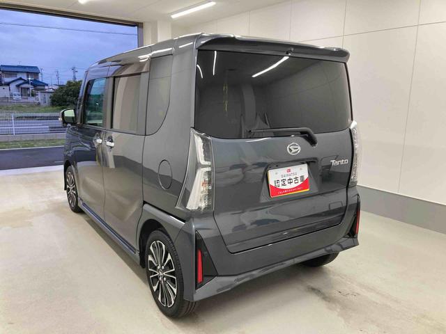 タントカスタムＲＳ衝突被害軽減ブレーキ　横滑り防止装置　オートハイビーム　アイドリングストップ　ステアリングスイッチ　オートライト　キーフリーシステム　オートエアコン　ナビ　ドラレコ　パノラマカメラ　ＥＴＣ　バイザー（岐阜県）の中古車