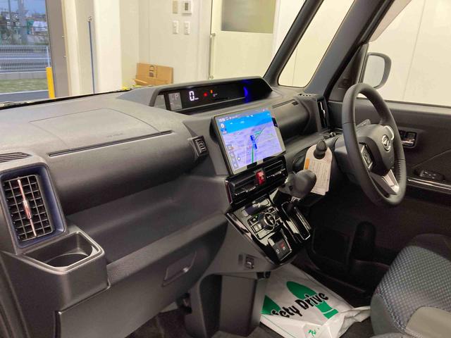 タントカスタムＲＳ衝突被害軽減ブレーキ　横滑り防止装置　オートハイビーム　アイドリングストップ　ステアリングスイッチ　オートライト　キーフリーシステム　オートエアコン　ナビ　ドラレコ　パノラマカメラ　ＥＴＣ　バイザー（岐阜県）の中古車