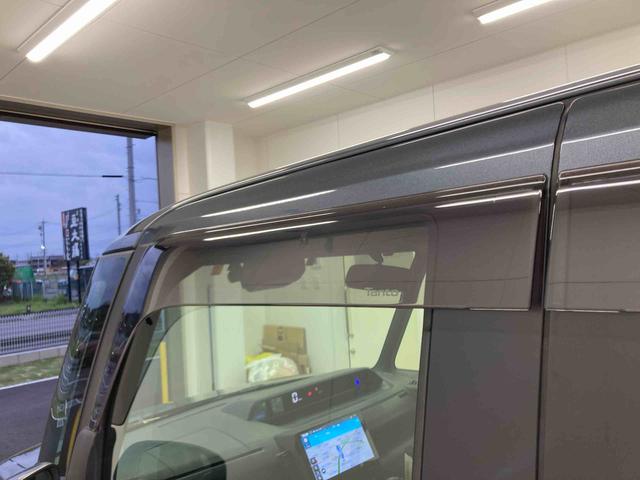 タントカスタムＲＳ衝突被害軽減ブレーキ　横滑り防止装置　オートハイビーム　アイドリングストップ　ステアリングスイッチ　オートライト　キーフリーシステム　オートエアコン　ナビ　ドラレコ　パノラマカメラ　ＥＴＣ　バイザー（岐阜県）の中古車