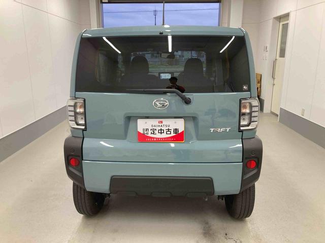 タフトＸ衝突被害軽減ブレーキ　横滑り防止装置　オートハイビーム　アイドリングストップ　ステアリングスイッチ　オートライト　キーフリー　オートエアコン　ナビ　ドラレコ　パノラマカメラ　ＥＴＣ　マット　バイザー（岐阜県）の中古車