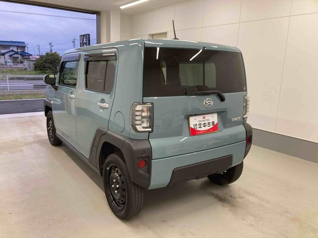 タフトＸ衝突被害軽減ブレーキ　横滑り防止装置　オートハイビーム　アイドリングストップ　ステアリングスイッチ　オートライト　キーフリー　オートエアコン　ナビ　ドラレコ　パノラマカメラ　ＥＴＣ　マット　バイザー（岐阜県）の中古車