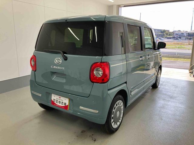 ムーヴキャンバスセオリーＧ衝突被害軽減ブレーキ　横滑り防止装置　オートハイビーム　アイドリングストップ　ステアリングスイッチ　オートライト　キーフリーシステム　オートエアコン　ディスプレイオーディオ　バックカメラ（岐阜県）の中古車